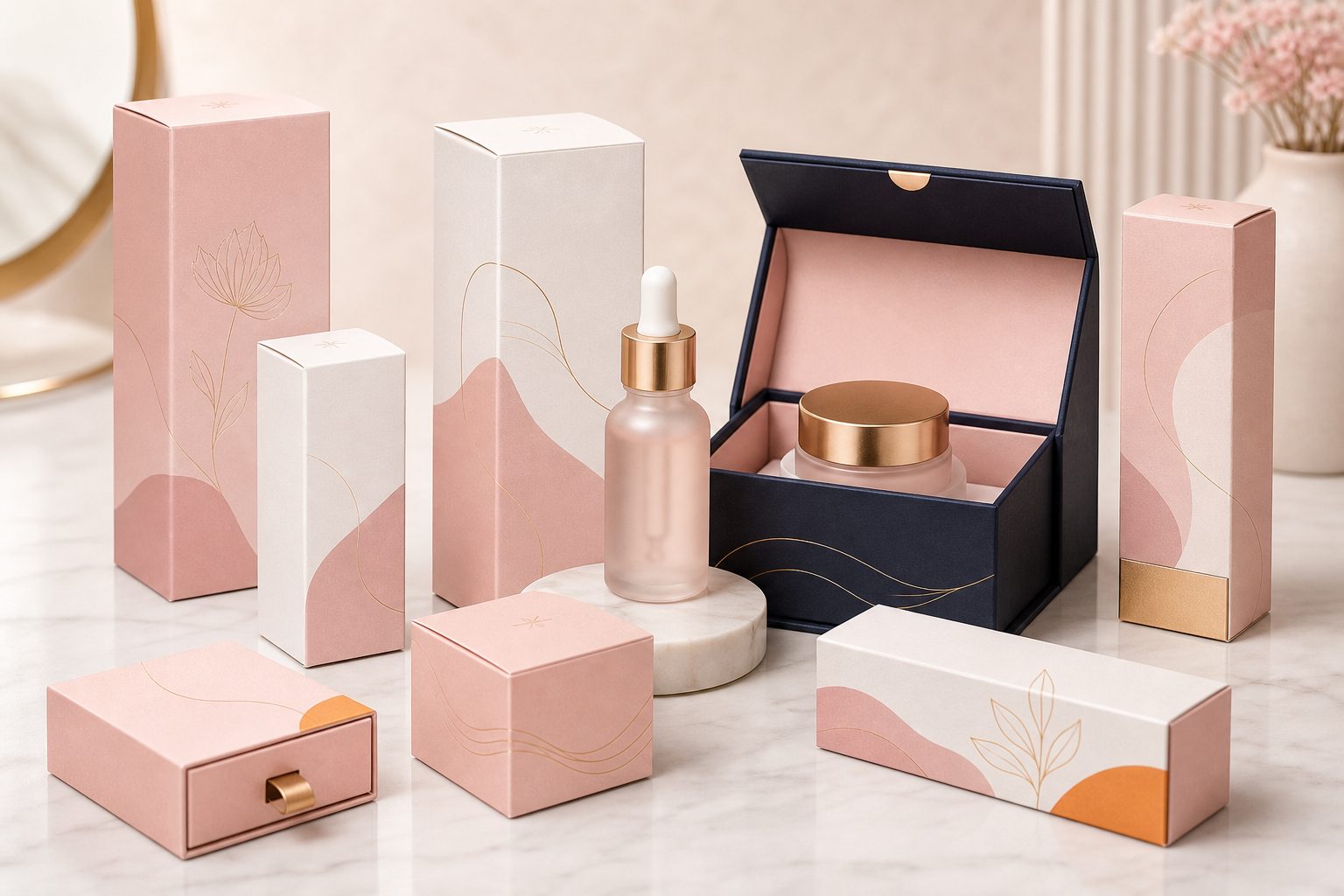 Beauty & Cosmetics Folding Cartons project note preview
